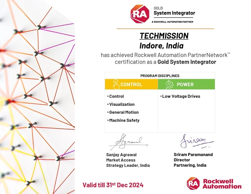 Techmission Certificate